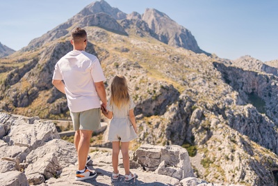 Vandretur med børn på Mallorca