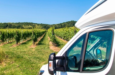 Kør-selv-ferie i autocamper gennem Tyskland til Alsace i det nordøstlige Frankrig