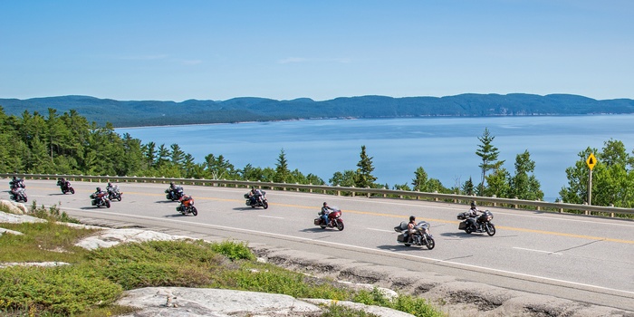 På motorcykel gennem Canada