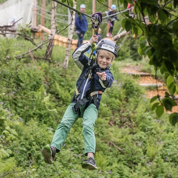 Høyt og Lavt zipline - Foto Terje Aamodt-VisitVestfold