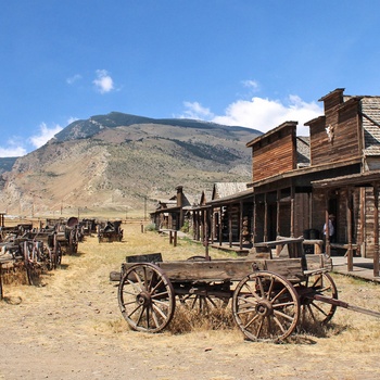 Old Trail Town i Wyoming, USA