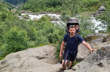 Martin Bo på familietur i Norge - rejsespecialist i Vejle